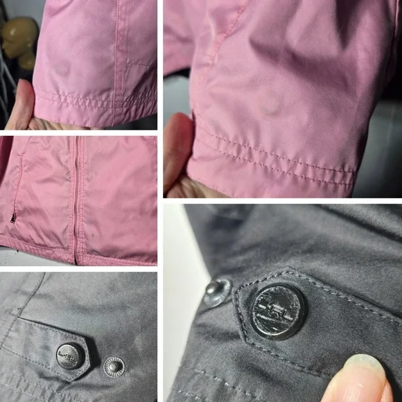 Ralph Lauren Women Reversible Pink Black Full Zip Vest Plus Size 2X Crest Preppy - Picture 4 of 10